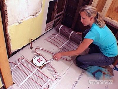 Тепла підлога на балконі: інструкція з монтажу