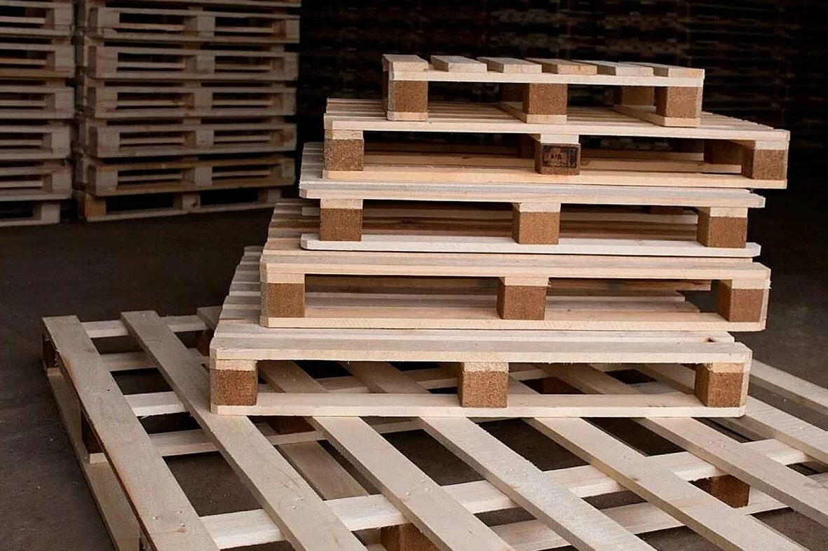Як виготовляють дерев'яні піддони?
