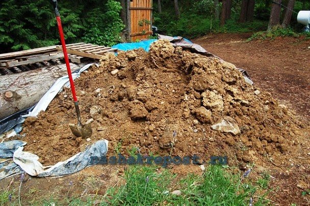 Технологія гліночурка - cordwood