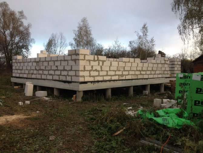 Будинок з газобетонних блоків - технологія будівництва від і до