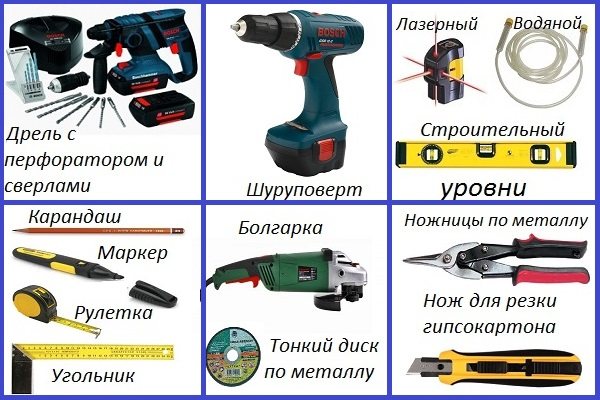 Як зробити каркас для гіпсокартону