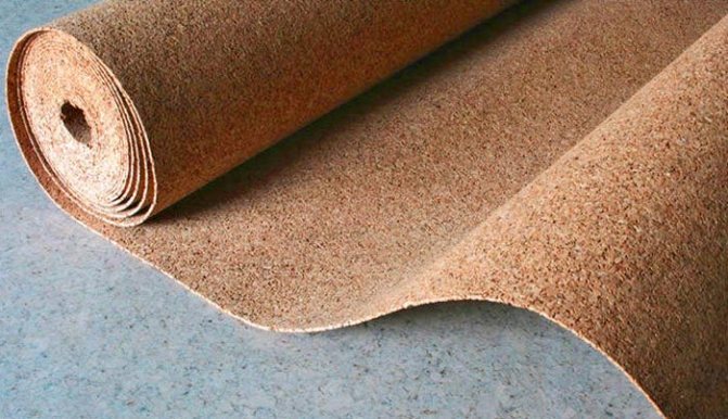 Як постіль пробкове покриття на бетонну підлогу