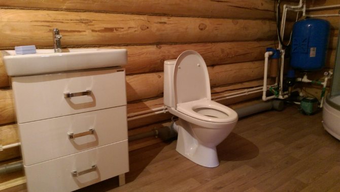 Як зробити туалет у приватному будинку без каналізації?
