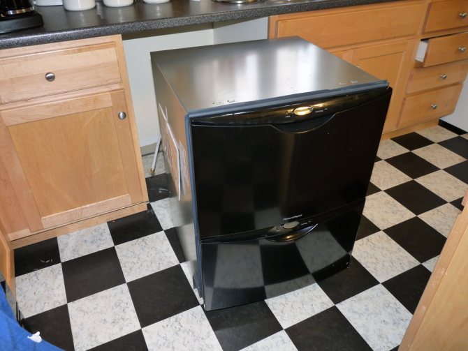 Установка посудомийної машини на кухні своїми руками