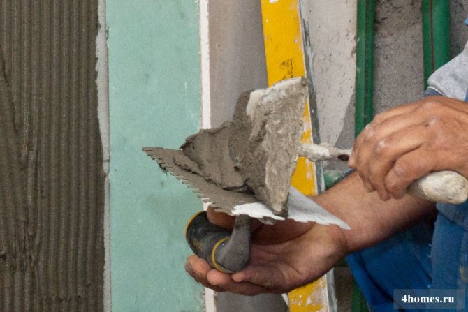 Облицювання стін керамічною плиткою