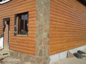 Оздоблення кутів дерев'яного будинку зовні
