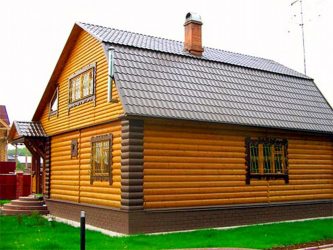 Оздоблення кутів дерев'яного будинку зовні
