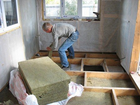 Підлога на дачі своїми руками - інструкція!