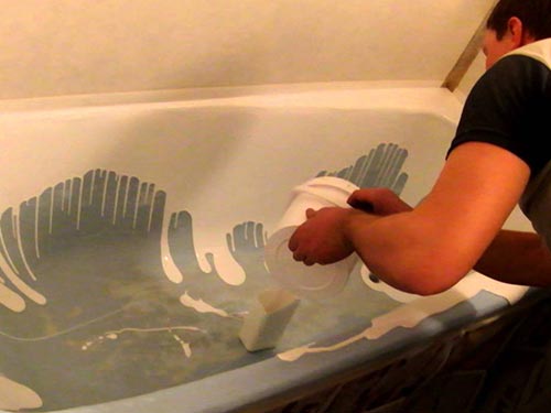 Реставрація чавунної ванни своїми руками