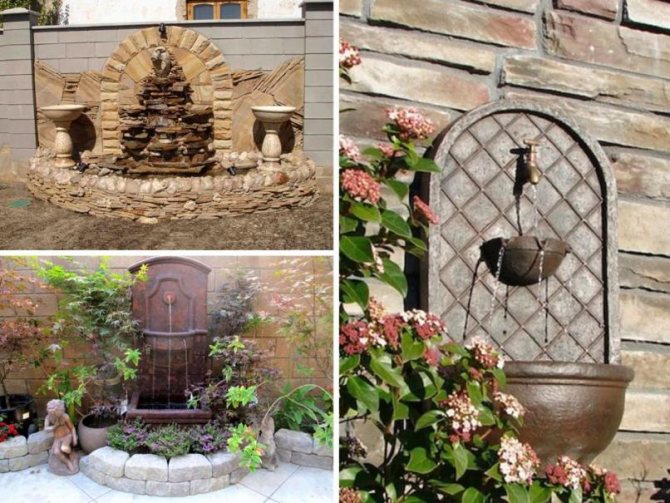 Садові фонтани – 130 фото вишуканої прикраси на ділянці. Як зробити фонтан своїми руками відео
