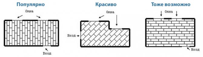 Способи та схеми укладання ламінату