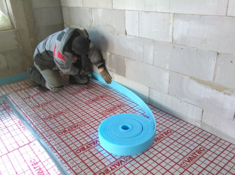 Встановлення демпферної стрічки