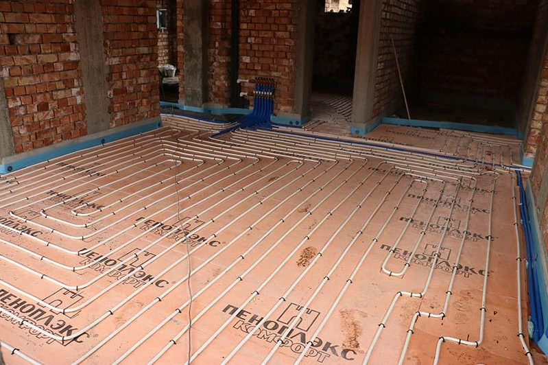 тепла підлога своїми руками