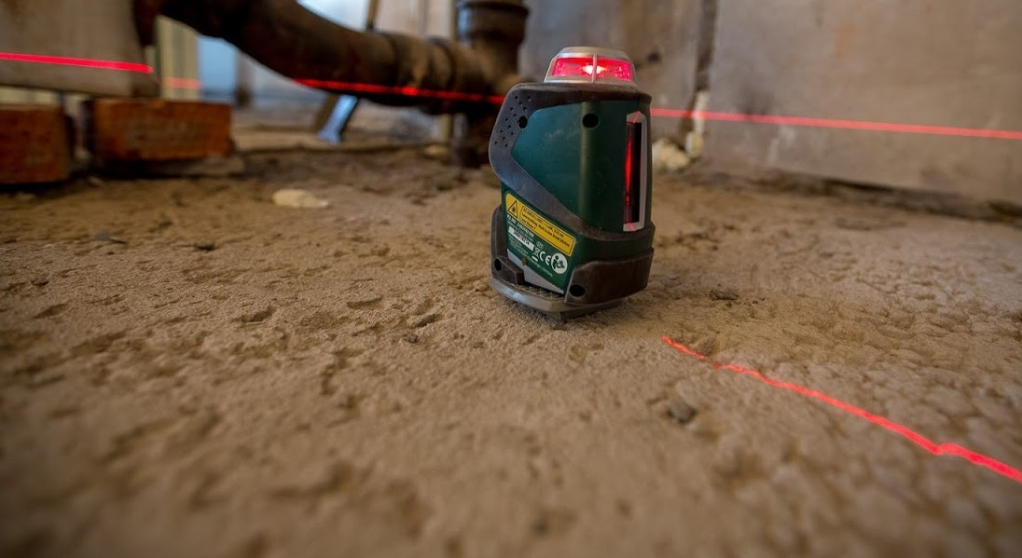 Лазерний рівень - розмітка