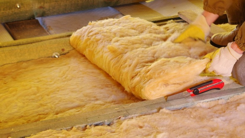 Утеплення підлоги скловатої