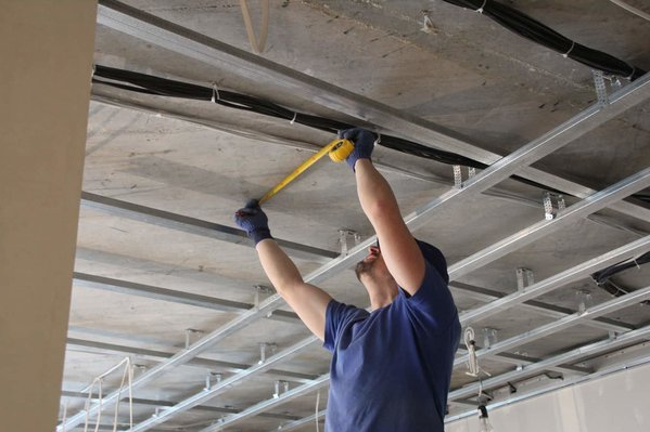 Стеля із гіпсокартону самостійно